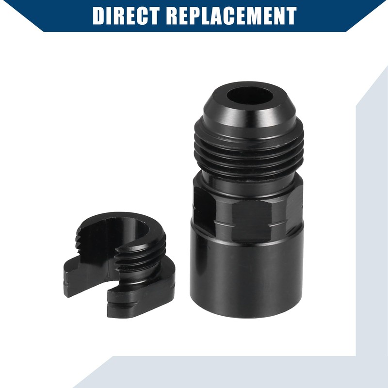 Hihaha Fuel Adapter/for Car/Durable 8AN Male to 3/8" / 2Pcs