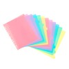 Viquel - Pack of 12 Plastic Rainbow Pastel Dividers -