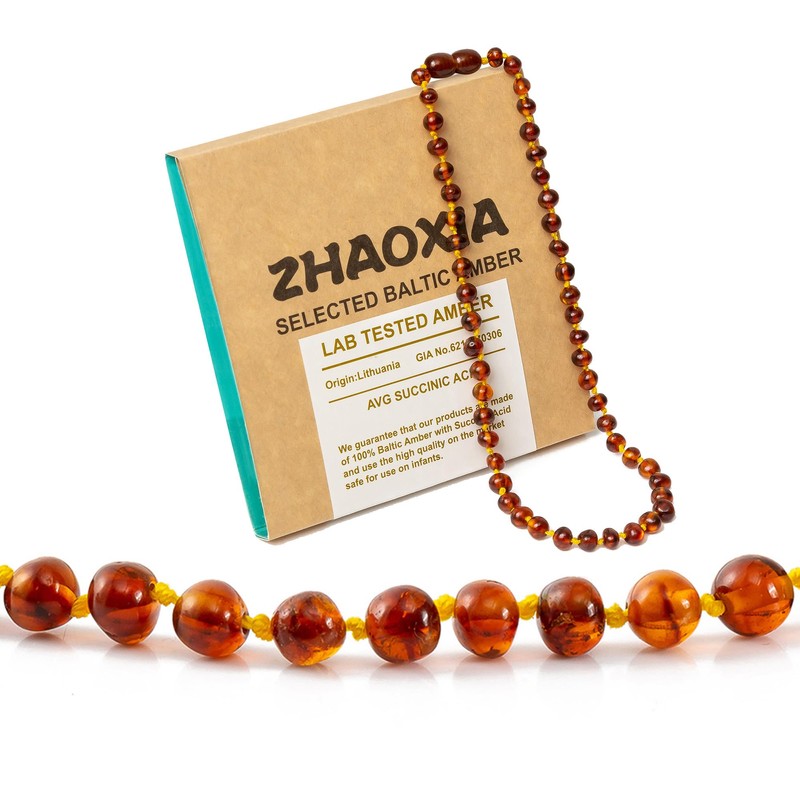 ZHAOXIA Baltic Natural Amber Necklace, amber, Amber