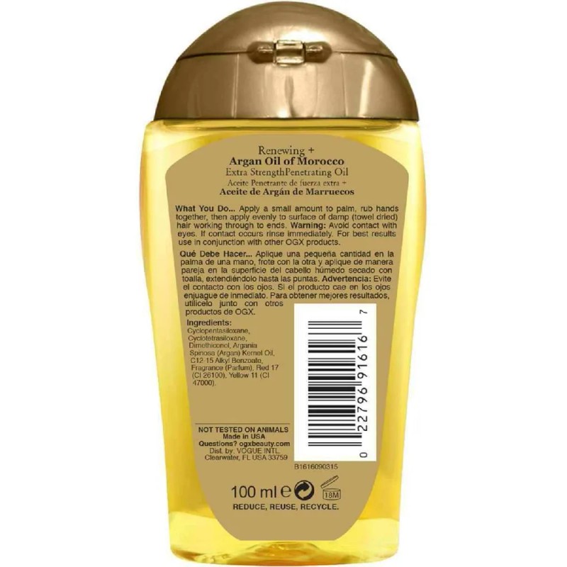 Organix Aceite Renewing Argan Oil 100ml