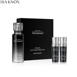 ISA KNOX Age Focus Vita Quinone Mela Care For All Ampoule Set 3items