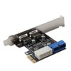 PCI-E to USB 3.0 Expansion Card 19-Pin Converter External 2