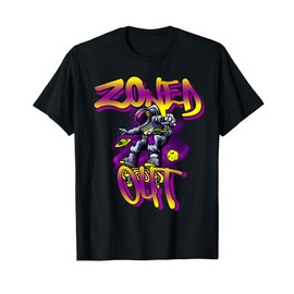Zoned Out in Outer Space - Graffiti Art T-Shirt