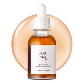 Beauty of Joseon - Suero de mucina de caracol y ginseng con peptido hidratante, hidratante facial para eliminar manchas oscuras y cicatrices de acné para rostros sensibles. Cuidado de la piel coreana