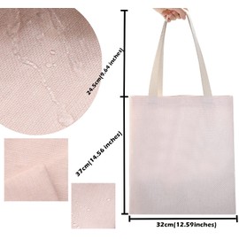 TSOTMO YAYA Gift Best Yaya Ever Canvas Tote Bag Gift Grandmother Gift Grandmother Birthday Gift Gift for Grandma (Yaya canvas)