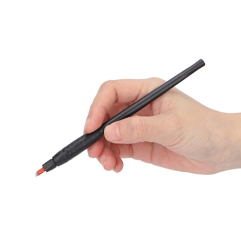 10pcs 12F Microblading Pen Home Salon Ergonomic Disposable Manual Eyebrow