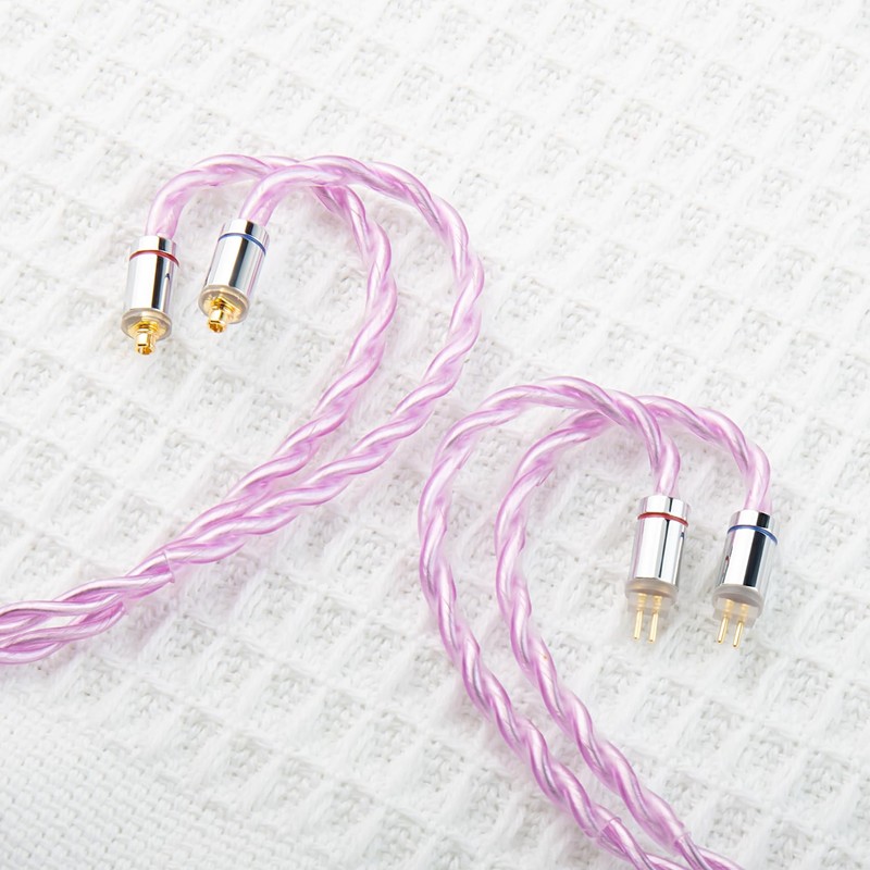 【TRI TR10】MMCX2.5 3.5 4.4 mm Oxygen Free Copper Gold Plated