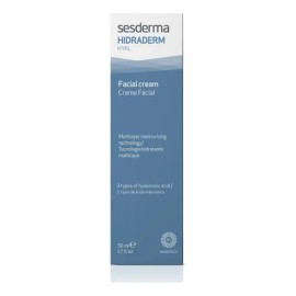 Crema Hidraderm Hyal Con Ácido Hialurónico 50ml, Sesderma Tipo de piel Seca Volumen de la unidad 50 mL