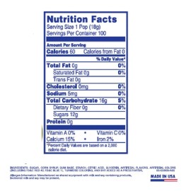 Unbranded Blow Pops Assorted Mix Lollipops, 100 Count Candy Variety Pack.