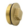 VARIOSAN Plug 16478, 1 1/2 inch male thread, brass, 30