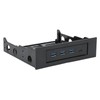 USB Front Panel Adapter 3.5in 5.25in USB1.1 USB2.0 Hot Swap