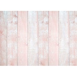 BELECO 8x6ft Fabric Wood Backdrop Light Pink Colored Wood Planks Texture Photography Backdrop for Birthday Party Baby Shower Boy Girl Product Photoshoot Pets Photo Background Props