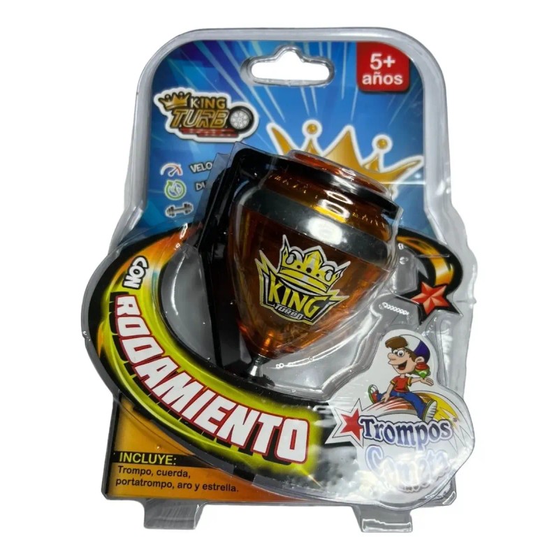 Trompo King Turbo Cometa Rodamiento Turbo