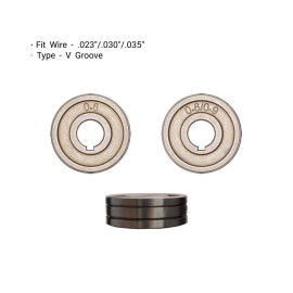 Smart Weld Drive Rolls fit Forney Easy Weld 140 MP Multi Process Welder 271 - 1 pc .023/.030/.035 V Groove