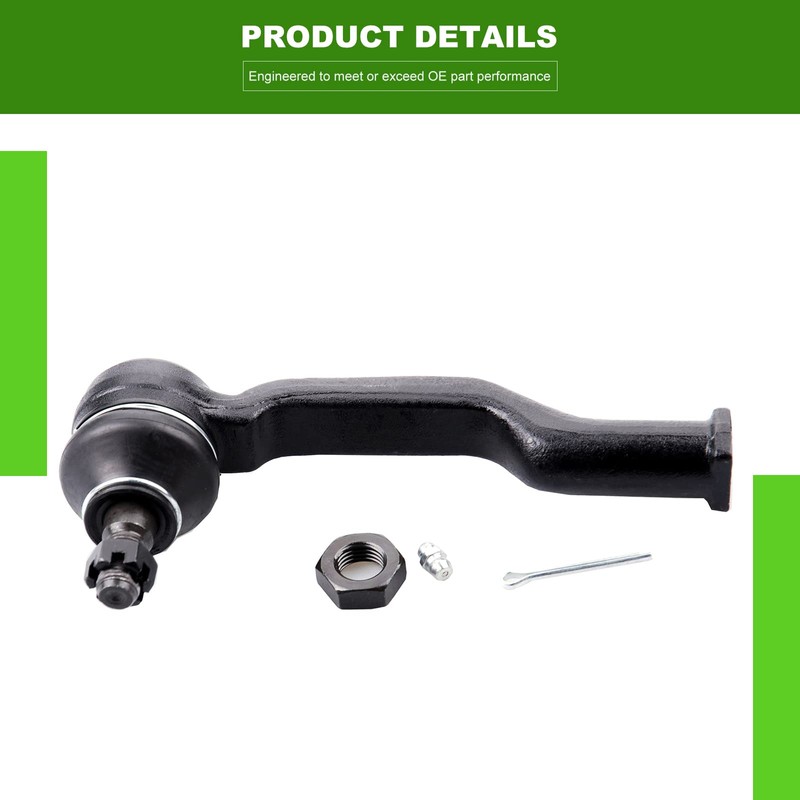 SCITOO 9pcs RWD Suspension Kit Inner Outer Tie Rod End