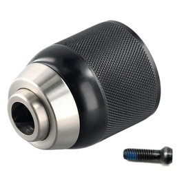 N196034 Chuck Keyless with N092854 1/4"-28 Left Hand Chuck Screw For DeWALT DCD797 DCD792 DCD791 DCD790 DC988K DCD795 DC984KN DCD796 N196034 N442696