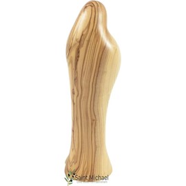 9 Inch Wooden Virgin Mary Statue, Olive Wood with Baby Jesus Statue, Blessed Mother Made in Bethlehem Holy Land, Unique Gift for Mother’s Day for Any Special Occasion