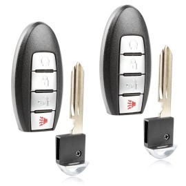 RemoteStop 2 Key Fob Remote Start for 2019 2020 Nissan Pathfinder Titan Murano KR5TXN7