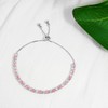 Rumnoke Tennis Bracelets for Women Birthstone Cubic Zirconia Bracelet Crystal