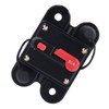 Circuit Breaker Manual Reset 1/4in Overcurrent Protection DC 12‑48V for