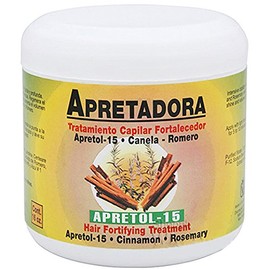 Apretadora Alopecil Apretadora Fortifying Capillar Treatment With Apretol Cinnamon 16 Ounce, 16 Ounces