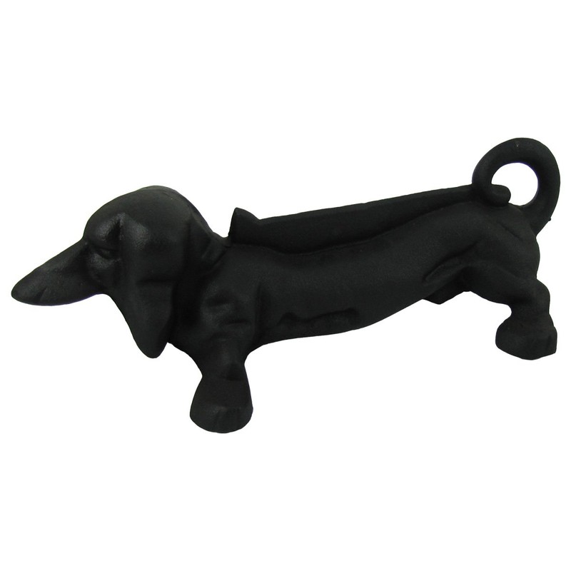 HM Treasure Gurus Black Metal Wiener Dogs Shoe Scraper