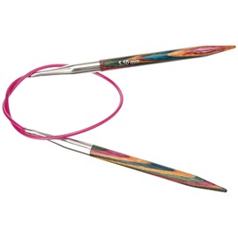 KnitPro KP20312 40 cm x 5.5 mm Symfonie Fixed Circular Needles, Multi-Color