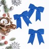 Meseey Premade Grosgrain Ribbon Bows for Treat Bags, 3 Inches,