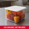 Rubbermaid Commercial Products Space Saving Square Food Storage Container 12