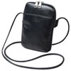 Gravela GL-023 BK Shoulder Bag, Cow Floor Leather, Mini Shoulder