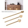 3 Pieces Cabinet Key Latch Leaf Lock Pin Brass Chinese