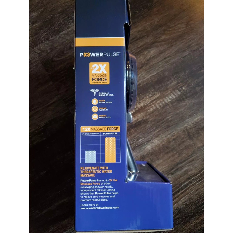 Waterpik L@@K Waterpik DualDock Multi-Height 7-Spray Multi-Height Shower Docking