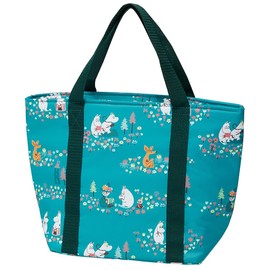 Skater KCLBP1-A Moomin Wet Tissue Insulated Lunch Bag with Pockets