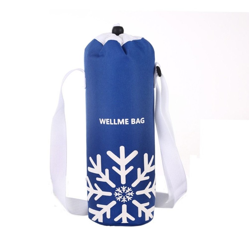 Portable Insulated Water Bottle Carrier Bag for Travel & Sports