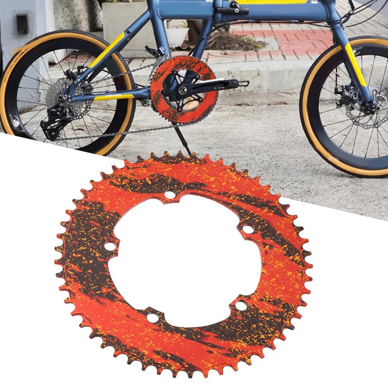 BOLANY Bicycle Chainring 54T BCD130 Bike Chain Ring Positive Negative