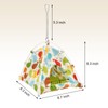 Wontee Bird Nest House Parrot Hanging Tent Snuggle Hut for