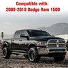 LitMiRaCle Bed Side Rail Cap Cover for Dodge Ram 1500,