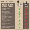 Set Para El Cuidado De La Barba Crafted Beards, Más
