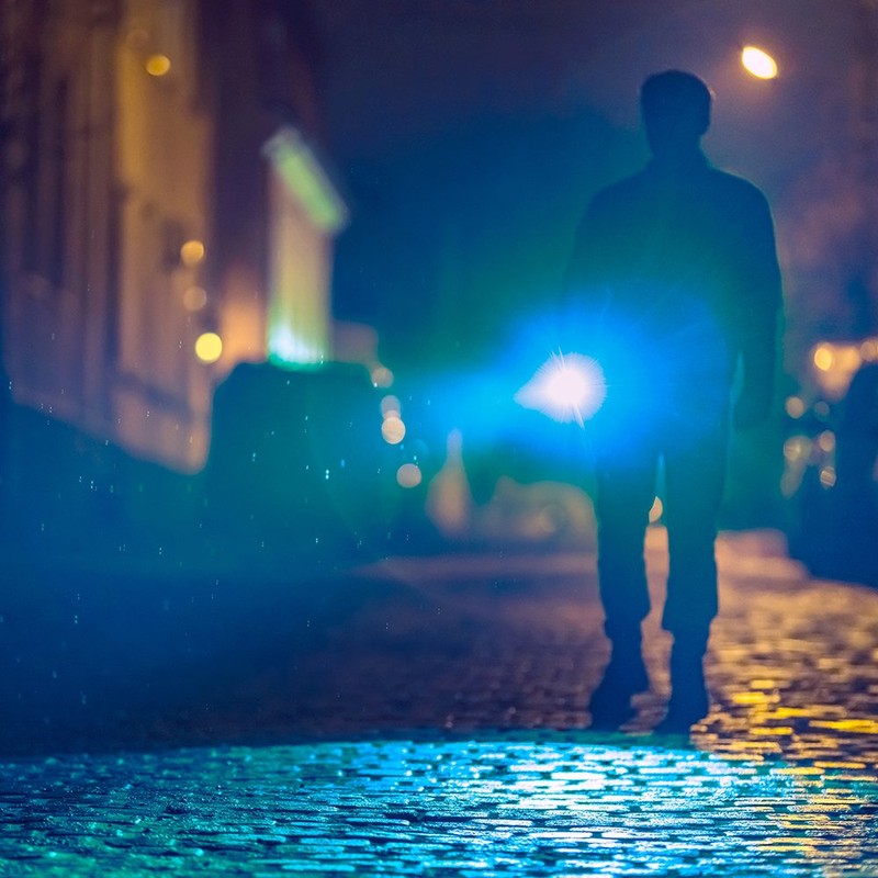 Panther Vision FLATEYE High Performance UNROUND Flashlight CREE LED Multi