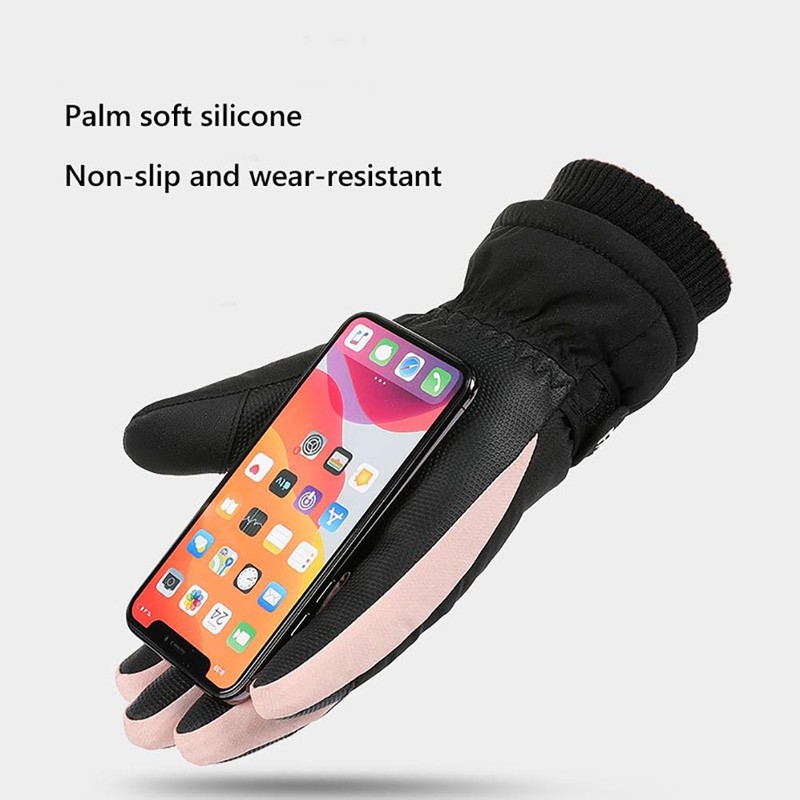 Winter Gloves Thermal Waterproof Gloves Women Windproof Touch Screen Gloves