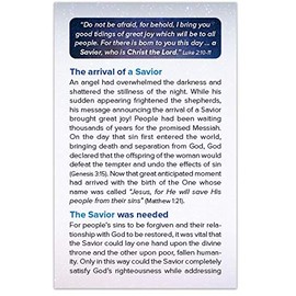 A Savior, Christ The Lord - Packet of 100 - NKJV - No Imprinting