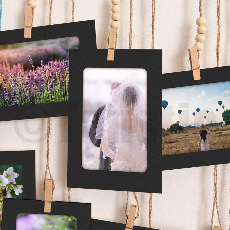 Tanstic Paper Picture Frames Paper Photo Frame Photo Hanging Display