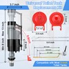 Saillong Universal Toilet Tank Replacement Kit, Toilet Flusher Fill Valve