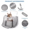 Jungyoon Large Cat Carrier Soft-Sided Airline Approved 20lb Pet Bag