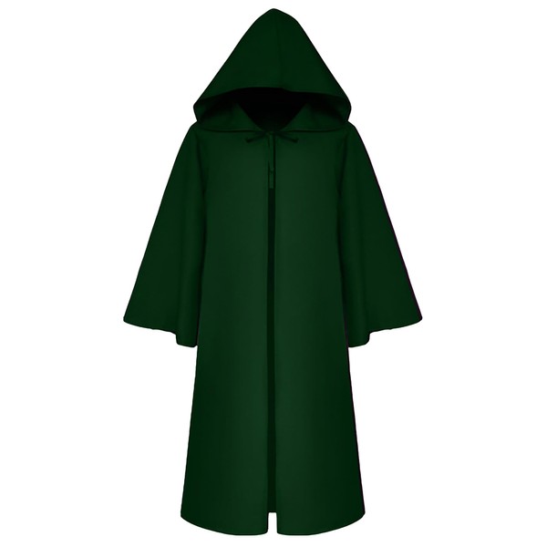 FEOYA Unisex Adult Sith Robe Hooded Knight Wizard Tunic Cloaks