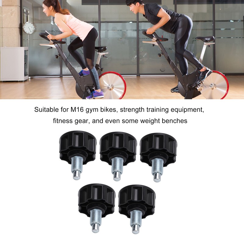 5PCS Spring Pull Pin Knob Screw Replacement Parts Fitness Knob