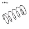 TA-VIGOR 5Pcs Extended Compressed Spring, 15mm OD,1.2mm Wire Size,30mm Length