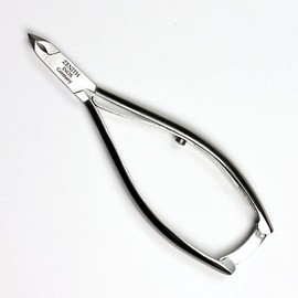 Solingen AXiON Stainless Steel Cuticle Nipper, Premium Smoke Finish, #slg007618fba