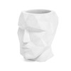 balvi The Head Pen Container White Shape of a Geometric