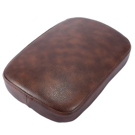sourcing map Brown 6 Suction Cup Soft Motorcycle Pillion Passenger Pad Seat
